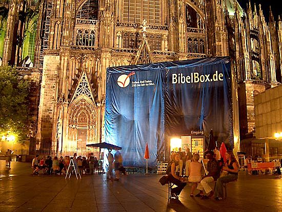 Veranstaltungspavillion Bibelbox